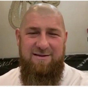 Create meme: Male, Kadyrov young, the Chechens