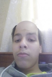 Create meme: selfie, 12 year old measures Sascha bald
