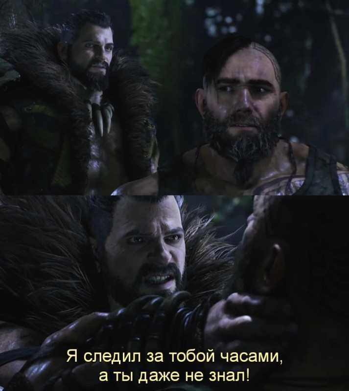 Create meme: screenshot , kraven the hunter, people 