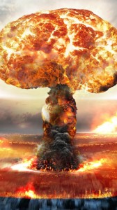 Create meme: the explosion of a nuclear bomb, atomic explosion