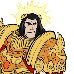 Create meme: the Emperor of mankind, the Emperor of mankind, Warhammer 40,000