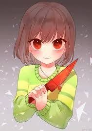 Create meme: chara frisk, Chara, Chara anime art