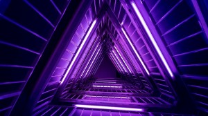Создать мем: фиолетовый свет, неоновая лестница, красивый фон неон