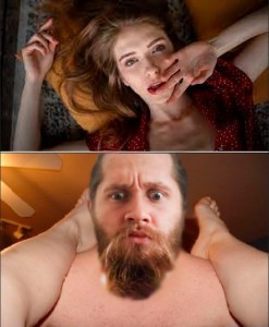 Create meme: male , bearded , feet 