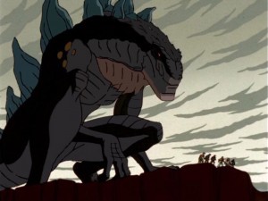 Create meme: Zilla the animated series, godzilla: the series cartoon, Godzilla and Zilla