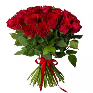 Создать мем: букет роз, 51 кенийская красная роза, 25 красных роз