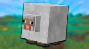Create meme: minecraft sheep, minecraft sheep, sheep from minecraft