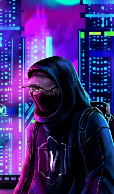 Create meme: neon arts, cyberpunk background, wallcraft wallpaper app