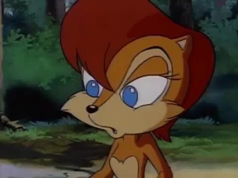 Create meme: Sally Acorn Satam, sally sonic, sonic satam