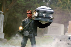 Create meme: rise of the machines, the terminator Arnold Schwarzenegger