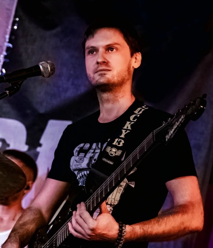 Create meme: Alexander Rusakov guitarist, Kirill Voloshchuk, Sergey Terentyev