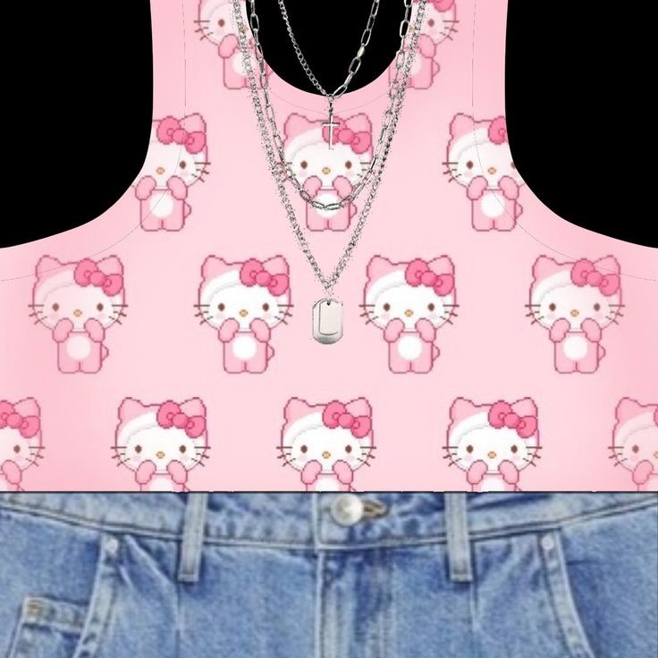 Create comics meme pink t-shirts for roblox, hello kitty, t-shirt