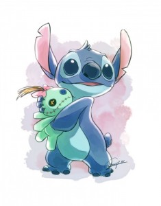 Create meme: lilo and stitch, stitch art, stitch stitch