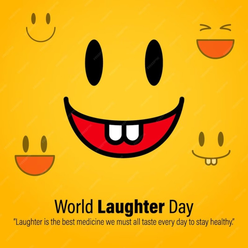 Создать мем: international day of happiness, reading world laughter day, day of laughter