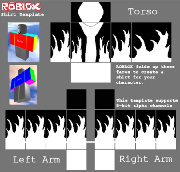 Create comics meme roblox shirt shading, roblox shirt template, roblox  black jacket - Comics 