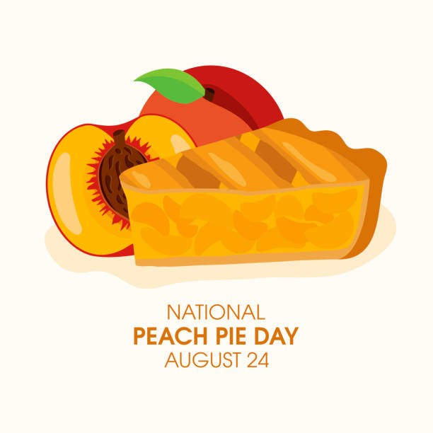 Создать мем: день пирога, peach pie, peach мульт белый фон