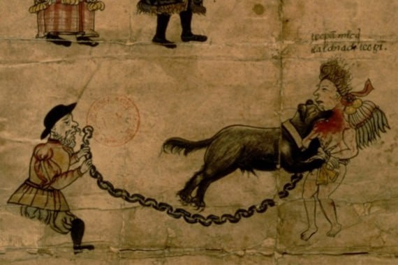 Create meme: leo the suffering Middle Ages, the conquistadors' war dogs, medieval drawings