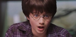 Create meme: surprised Harry Potter, Harry Potter emotions, harry potter universe