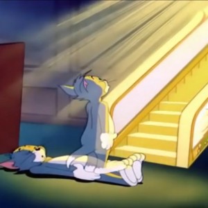 Create meme: Cartoon, Tom and Jerry Paradise, Tom and Jerry Tom in Paradise