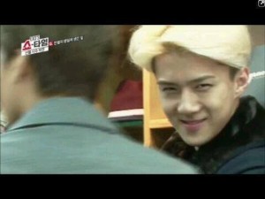 Create meme: meme sehun