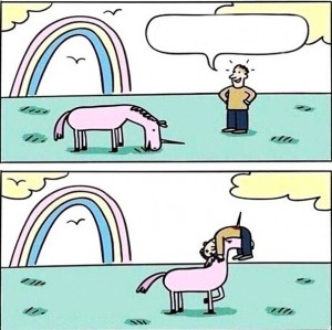 Create meme: I love unicorns pictures, funny comics, funny cartoons of unicorns