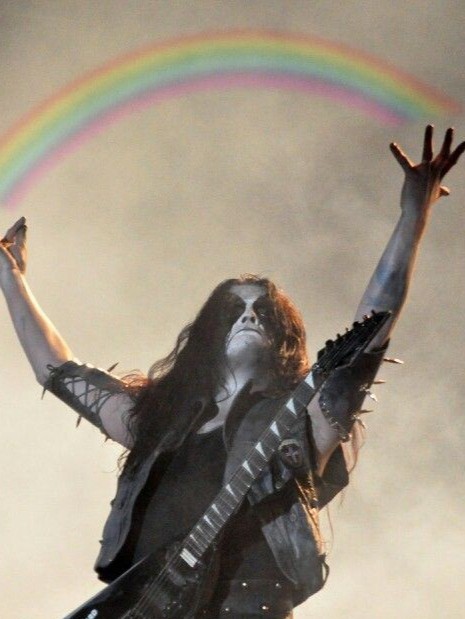 Create meme: pray to the gods of rock meme, disney abbath meme, the ol akamu