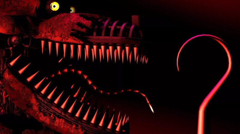 Create meme: fnaf 4 foxy, five nights at Freddy's 4, fnaf 4 foxy teaser