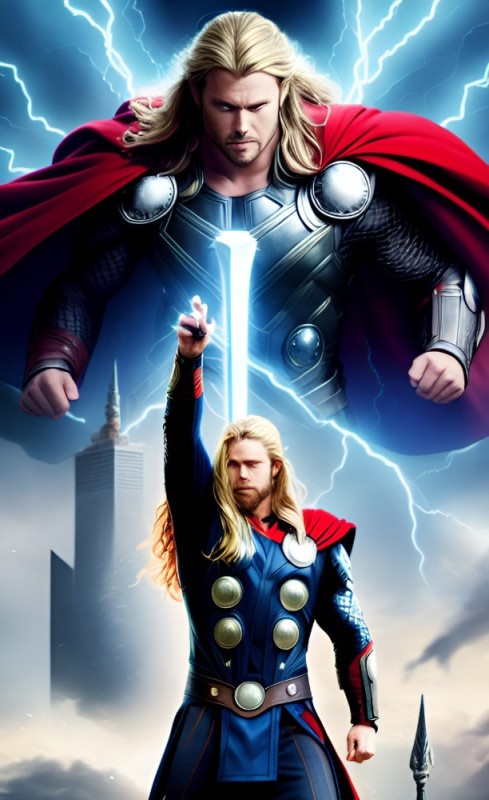 Create meme: thor , thor marvel, Thor the Avengers 