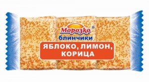 Создать мем: блины морозко яблоко лимон корица, блинчики морозко изготовитель, блинчики с сердцем морозко