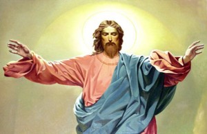 Создать мем: икона иисус христос распростертые руки, иисус христос воистину воскрес, христос с распростертыми руками
