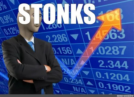 Create meme: businessman meme stones, not stones meme, stonks memes