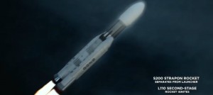 Создать мем: ракеты будущего, ракета в космосе, фалькон хэви ракета