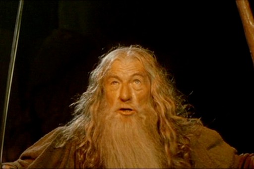 Create meme: the Lord of the rings Gandalf, Gandalf run you fools, I was there Gandalf