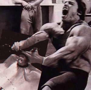 Create meme: young Arnold Schwarzenegger, Mr. Olympia Arnold Schwarzenegger, Arnold Schwarzenegger