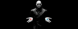 Create meme: matrix Morpheus pills, red and blue pill, Morpheus pills