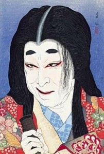 Create meme: japanese art, kabuki, Japanese prints