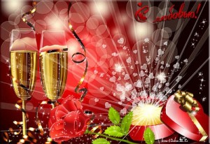 Create meme: luminous champagne, happy new year for man, champagne background