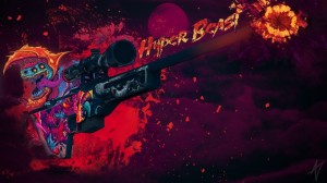 Создать мем: авп скоростной зверь, hyper beast cs go, hyper beast