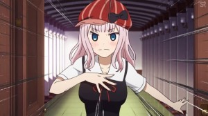 Create meme: Anime, chika fujiwara GIF, kaguya-sama wa kokurasetai anime screenshots