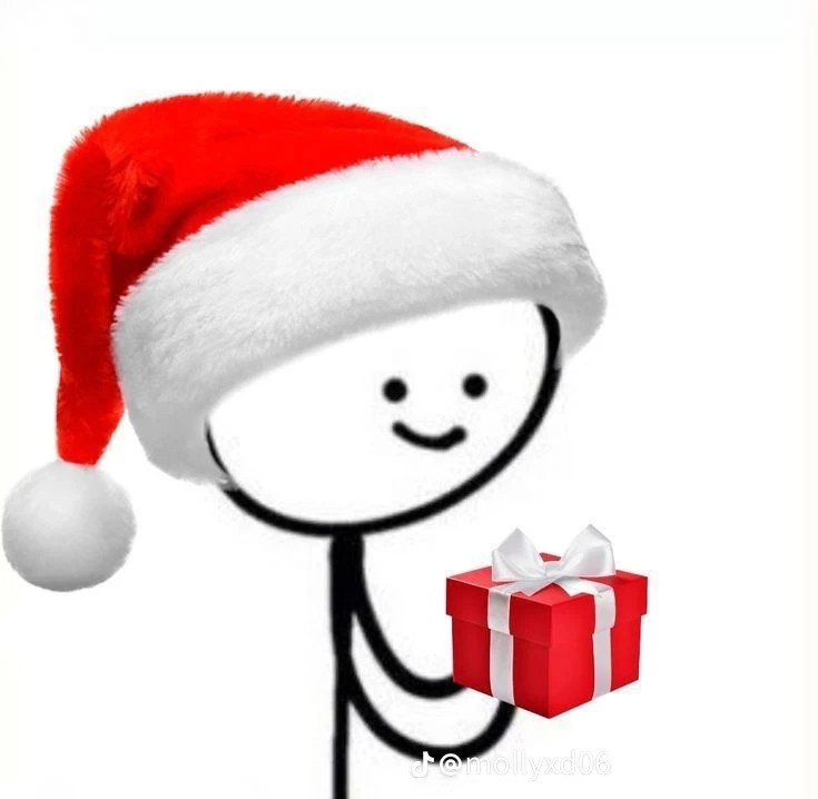 Create meme: Christmas hat , happy new year , santa hat on a white background