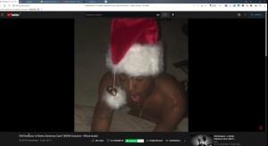 Создать мем: xxxtentacion xmas, a ghetto christmas carol, скриншот