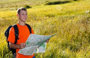 Create meme: meme when looking for a template, the guy with the map in hand meme, people
