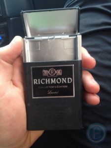 Create meme: Richmond black, richmond cigarettes collector's edition, cigarettes Richmond collectors edition