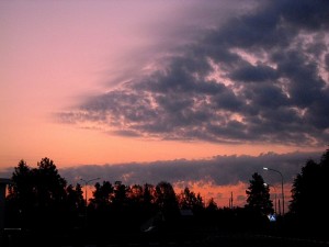 Создать мем: красивый фон неба вечер, закат, фото октябрьский закат