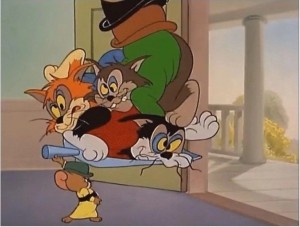 Create meme: Tom and Jerry 1955, Tom and Jerry gang, Tom and Jerry