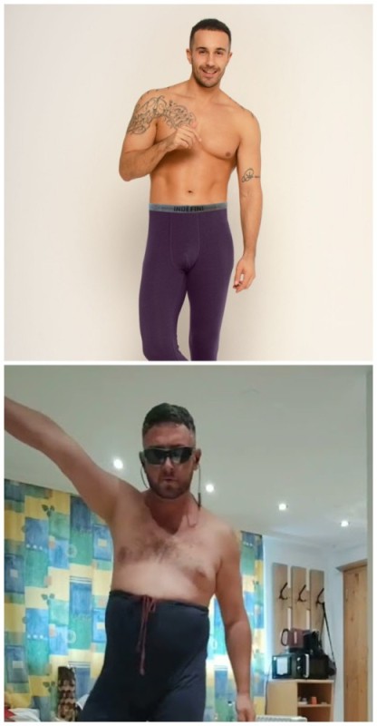 Create meme: men's thermal underwear, men's pants, men's underwear