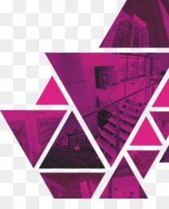 Создать мем: фон минимализм треугольники, логотипы треугольники, абстракция розовая
