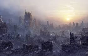 Создать мем: разрушенный город марвел, разрушенный город арт, город апокалипсис