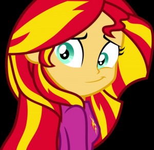 Create meme: my little pony, shimmer, sunset shimmer