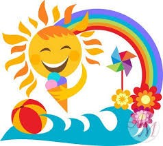 Create meme: sun with rainbow, rainbow with the sun for kids, the sun and the rainbow